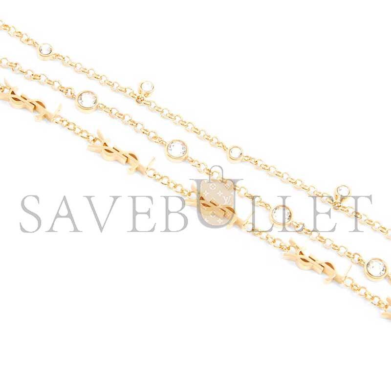 Y51 CASSANDRE EMBELLISHED CHAIN BRACELET 859244